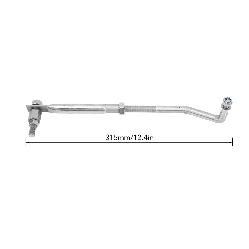 Outboard Motor Steering Link 265?315mm Adjustable Stainless Steel Universal Boat Engine Steering Tie Rod Drag Link Kit for to Outboard Engine