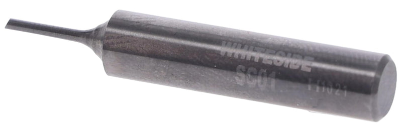 Whiteside SC01 Solid Carbide Straight Router Bit: 1/16 Inch Cutting Diameter, 1/4 Inch Shank, 5/16 Inch Cutting Length