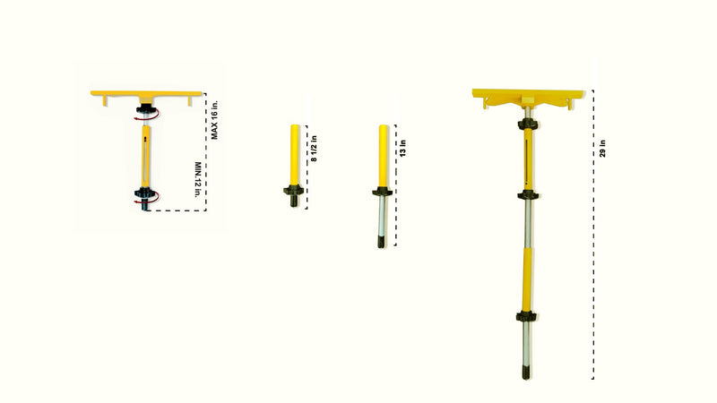 Patented Planum Tile Niche Supporter – Shower Niche Tiling Tool Kit for Home Remodeling & Construction | Aluminum Support for Installing Ceramic & Porcelain Tile Niche Shelves
