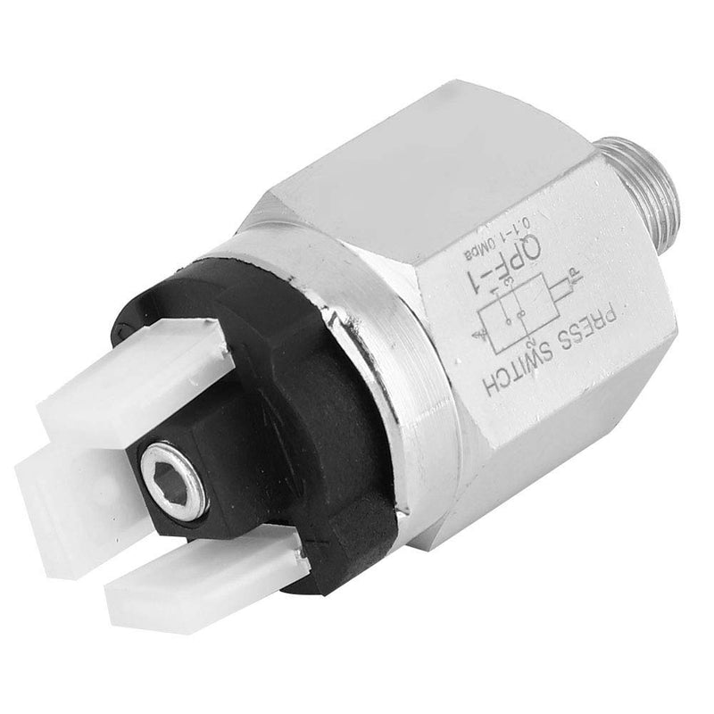 Pneumatic Adjustable Diaphragm Pressure Switch /8in NC/NO 0.1-1.0Mpa Switch Normally Open and Close Integrated