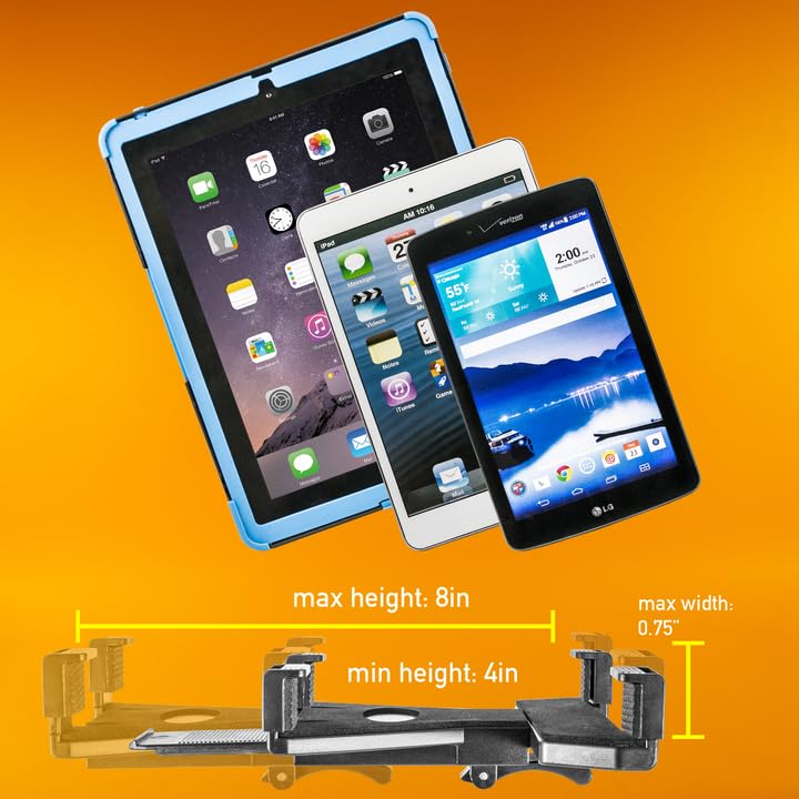 iBOLT TabDock Tablet Cup Holder Mount 7-10" for Trucks & Vehicles