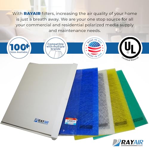 RAYAIR 16x25 Filter Pads Compatible with Dynamic