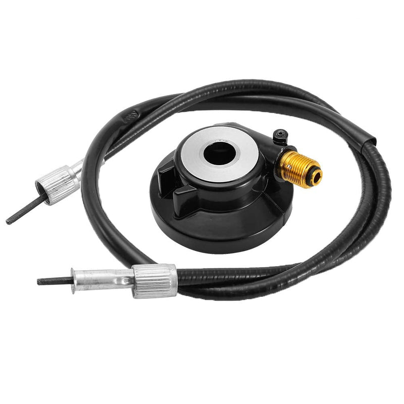 Speedometer Drive Gear,12Mm Speedometer Drive Gear with Cable Gy6 Scooter Parts Drive Gear Speedometer Drive 1971 Super Speedometer Cable Front Suspension for Chinese Scoote
