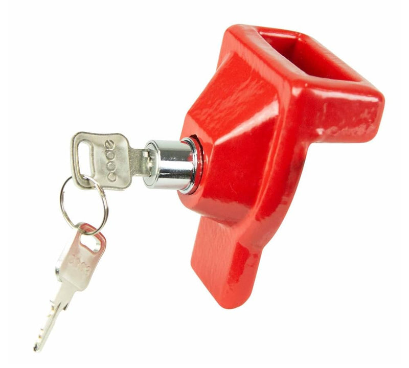 Mytee Products Cast Iron Air Brake Glad Hand Lock for Tractor Trailer 1 - Pack Without Keyed Alike