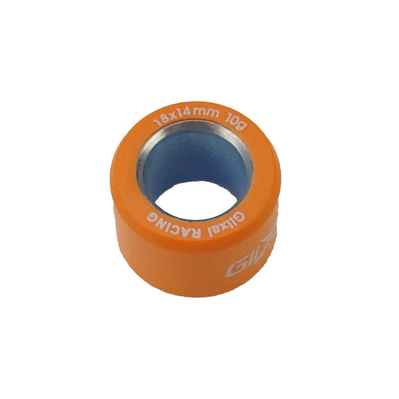 Glixal ATKS-04018 18x14mm High Performance Racing Variator Roller Weights Set 152QMI 157QMJ GY6 125cc 150cc Scooter Moped ATV Go-Kart (10 gram) 10g