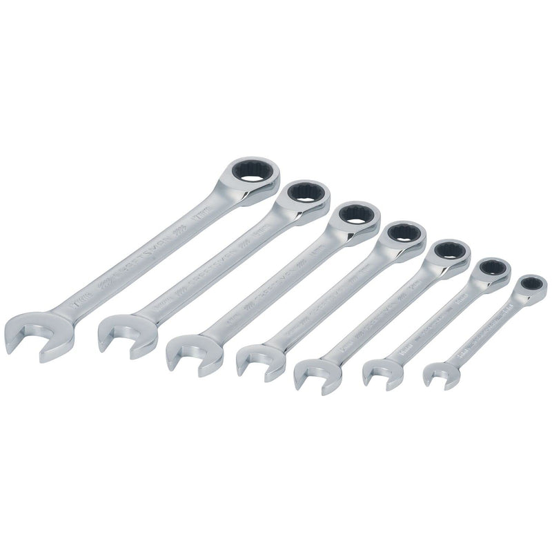 CRAFTSMAN Ratchet Wrench, 12 Point, 7-Piece Set (CMMT87019)