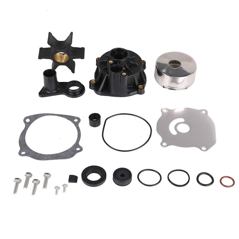 5001594 Water Pump Repair Kit with Housing for Johnson Evinrude V4 V6 V8 85-300HP Outboard Motor Parts - Replace 5001594 395060 390768 Sierra 18-3392
