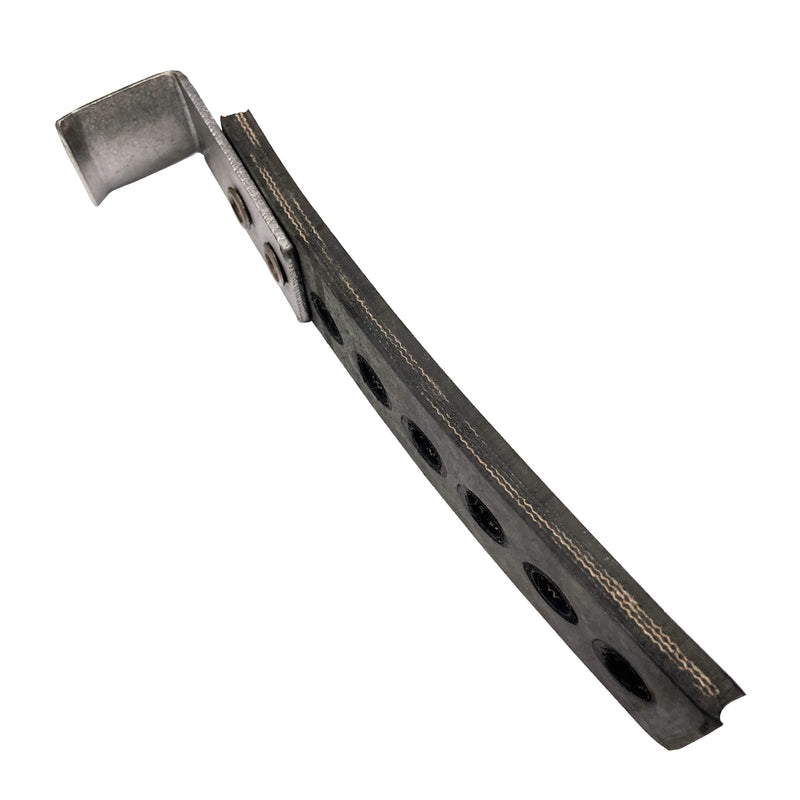 Emotor Industries Universal Rotated Exhaust Hanger with 6 Holes on Strap HG001