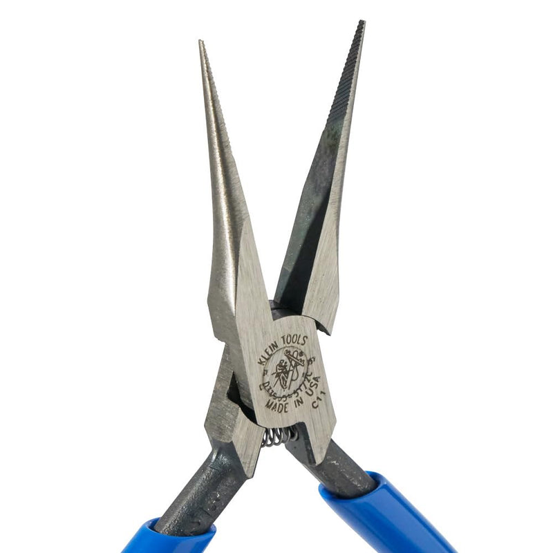 [AUSTRALIA] - Klein Tools D335-51/2C Linemans Pliers, Needle Nose Side Cutters, Spring Loaded, 5-Inch, Extra Slim
