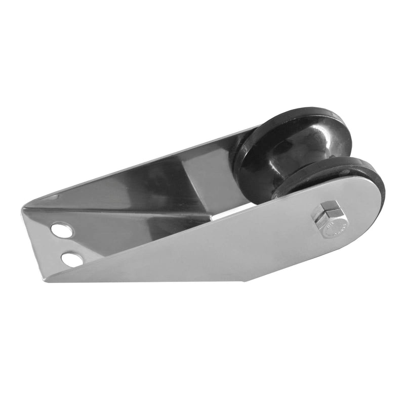 Bow Boat Anchor Roller 160mm Boat Stainless Steel Bow Anchor Roller Rubber Lift Roller for Yacht Fishing Boat