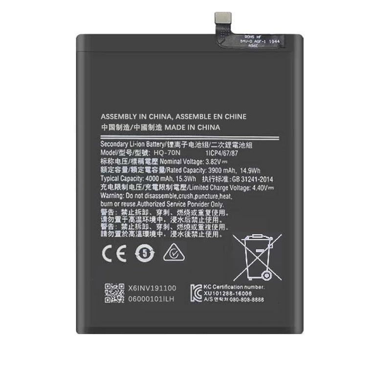 Galaxy A11 Battery,2026 New Upgraded Battery for Samsung Galaxy A11 SM-A115U, SM-A115A HQ-70N/HQ-70T with Full Remove Repair Tool Kit