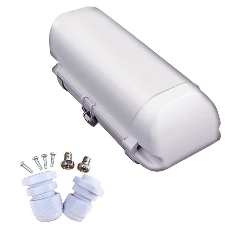 CCTV Security Housing Indoor Outdoor Camera Box, 1-Pack Aluminium Alloy 6 inch/8 inch/10 inch/12 inch IP65 Weatherproof Junction Box Camera Mount Enclosure Dust Cover Case (6 inch)