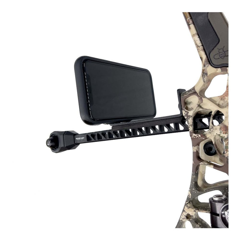 MAG-PRO Bridgelock Magnetic Smartphone Mount (Black) | Durable construction, Compatible with most compound bows & 5/16inch