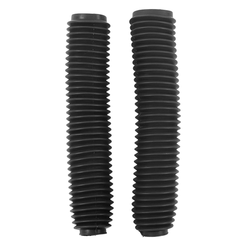 Aramox Shock Absorber Boots, Pair Motorcycle Front Fork Shock Boots Dust Cover Replacement for SUZUKI RM125 DR250 DRZ400 400 (Black) Black