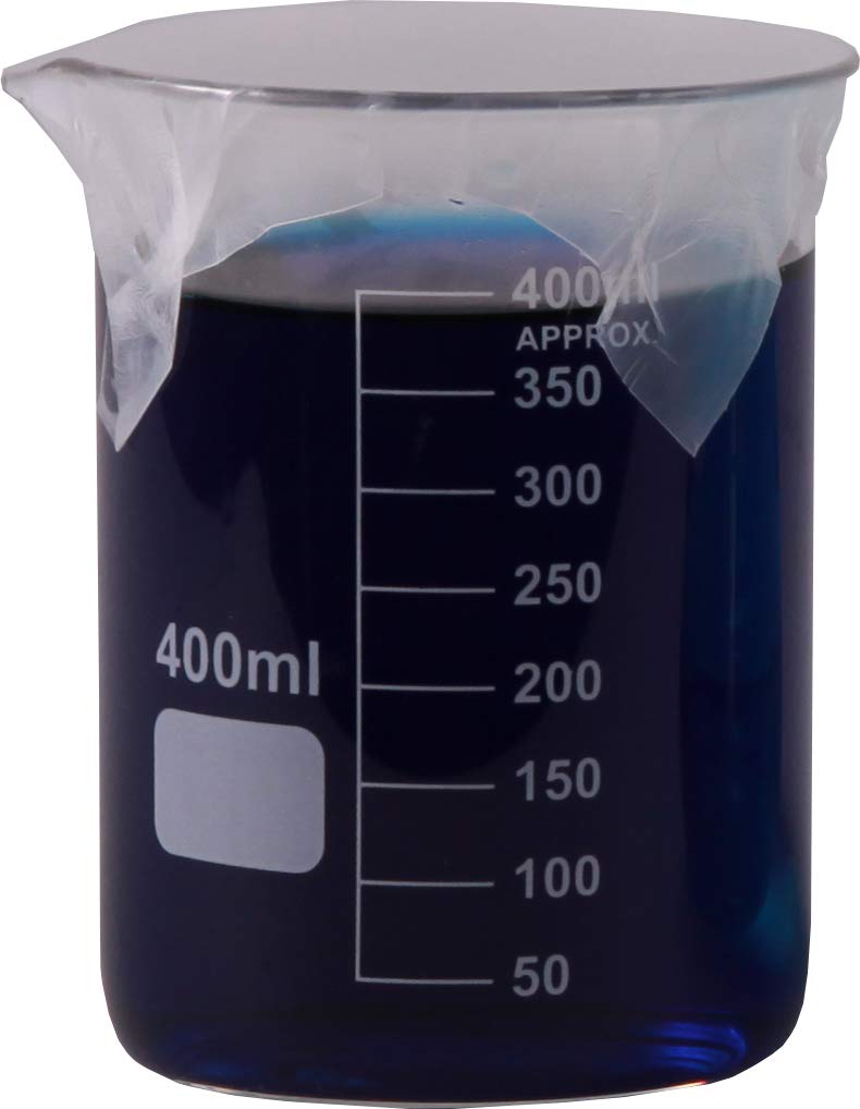 Parafilm M All Purpose Laboratory Film, 4 Inch Width x 125 Foot Roll Length, Semi-Transparent, Moisture Proof, Non-Toxic, 200% Stretch Ability 135mm Height
