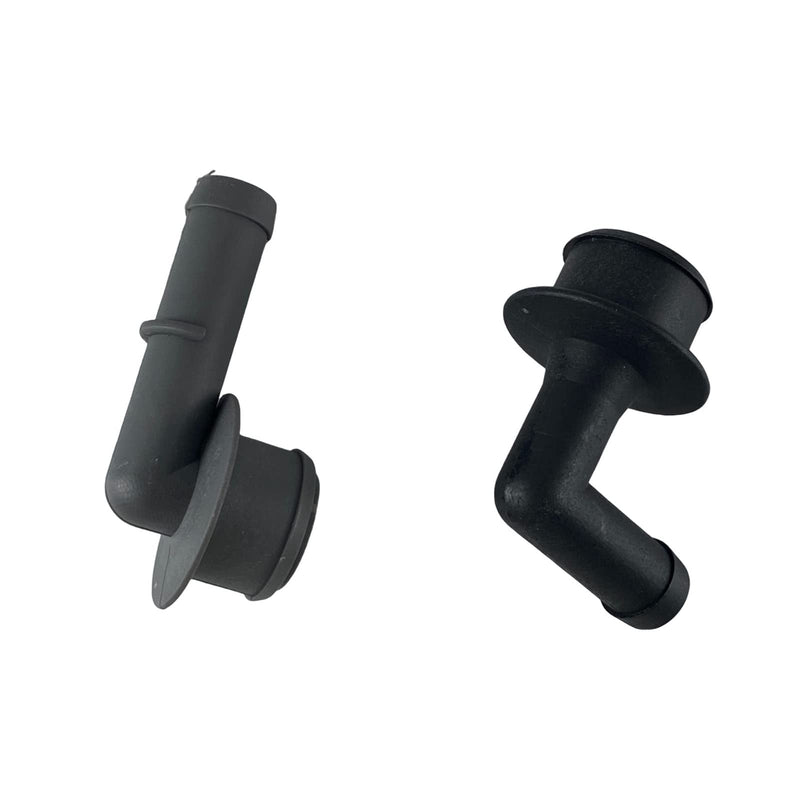 53013360AA PCV CCV VENT VALVE ELBOW & GROMMET SET PCV CCV 2x Vent Valve Elbows and 2x Grommets compatible for Jeep Grand Cherokee 4.0L 2000 2001 2002 2003 2004
