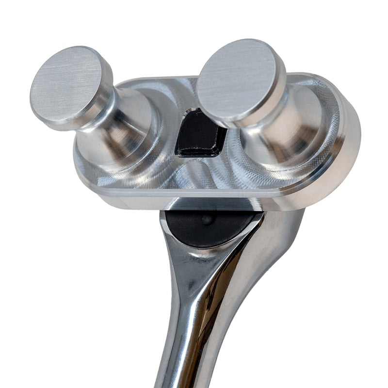 Rack-A-Tiers Bend-All Sr. - 1/2" Ratchet Cable/Wire Bender, For 3AWG-750 MCM, Aircraft Aluminum Wire Bending Tool, Wire Bending Hand Tool, Electrical Wire Bender (77460)