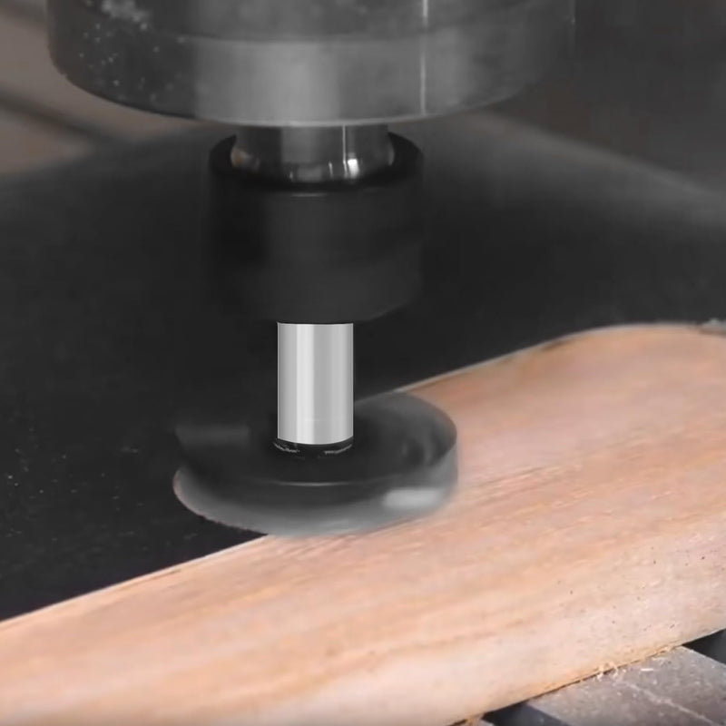 Slab Flattening Router Bit 1/4" Shank,1-3/8" Cutting Diameter,1/2" to 1/4" Router Collet, Insert Carbide CNC Spoilboard Surfacing Planing Woodworking & MDF Surfacing