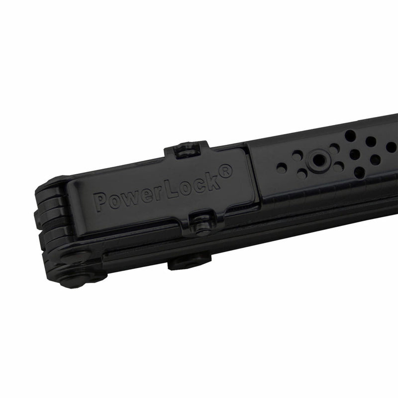 SOG Powerlock V-Cutter- Multi-Tool Pocket Utility Tool Set with 18 Specialty Tools for Heavy-Duty Field Use and Nylon Carrying Pouch (B63N-CP) One Size PowerLock w/ V-Cutter - Black Oxide Finished