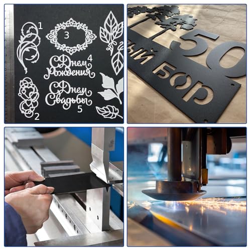 10PCS 7x5x1/32(0.03") Inch Anodized Aluminum Sheet, Black Aluminum Engraving Blanks, 0.8MM Thin Metal Plates for Laser Engraving, Crafting, DIY, House Decoration 7x5x1/32 Inch-10PCS