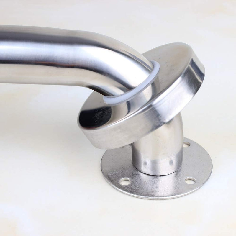 12-inch Knurled Bathroom Grab Bar, Shower Saftey Bar, Toilet Grab Bars for Seniors, Door Handle, Anti-Slip Design, Brushed Nickel finishes 12 Inch