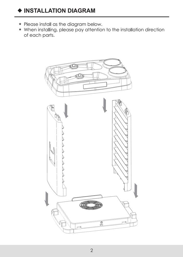 Skywin Charging Station Compatible with PS4 VR Headset - PSVR Charging Stand with Game Disc Rack, Headset and Console Stand, Cooling Fan, Controller Charger and USB Hub - Multipurpose VR Stand