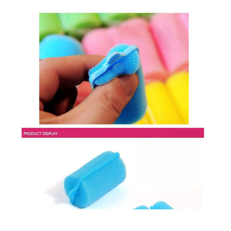  [AUSTRALIA] - Leier 27Pcs/lot Magic Foam Sponge Hair Curlers Roller Salon Hairdressing Hair Styling Barber Benders Hair Rolling Tool
