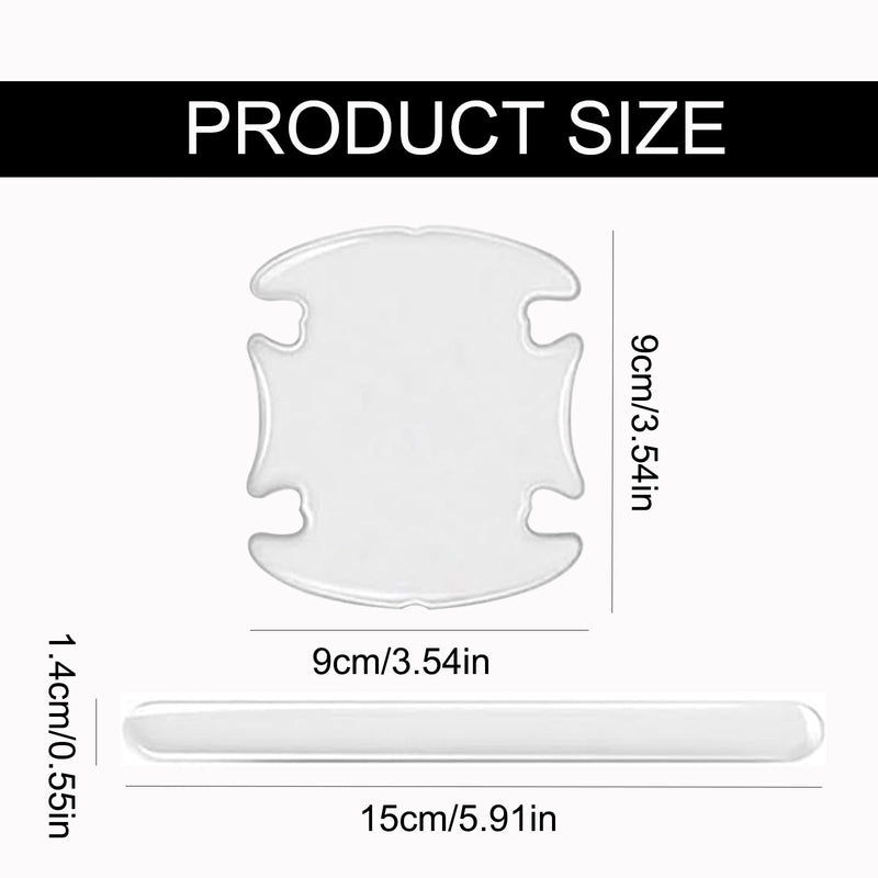 14PCS Car Door Protector, Rearview Anti-Collision Bumper Trim Guard Sticker,Universal Anti-Scratch Guard Stickers Universal for Most Car Handle