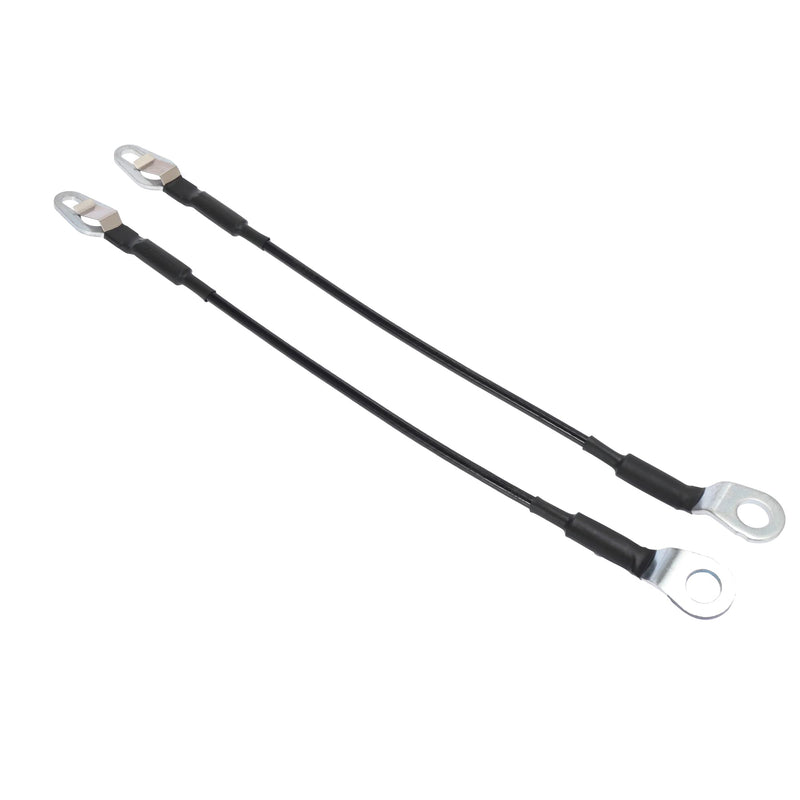 X AUTOHAUX Pair Rear Tailgate Cables Lift Gate Support Straps Pickup for Chevy Silverado for GMC Sierra for Cadillac Escalade for Hummer H2 16637944