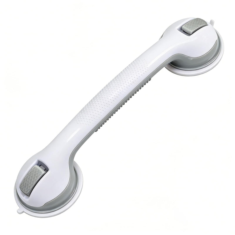 Grab Bars for Shower Handle Shower Grab Bars for Seniors Safety 2 Pcs 16.18 Inch Elderly Suction Cup Bathtubs and Showers Toilet Handles for Elderly Safety Walls Bathroom Tub Handles Hand Rail 2 Set 16.18 Inch Gray