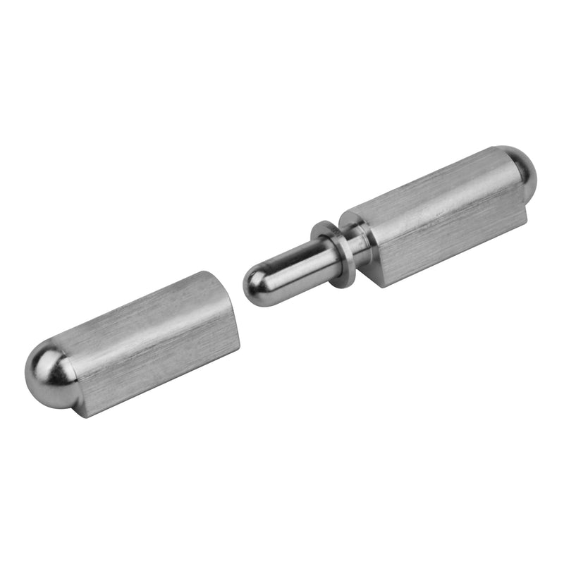 10 Pack 3" x 5/8" Weld On Bullet Hinges, 304 Stainless Steel Barrel Hinges | for Trailer Gate, BBQ Smoker 3" x 5/8" 10