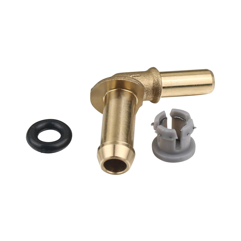 Thermostat Water Outlet Hose Connector Kit Compatible with Jaguar,Range RoverSport Land Rover Discovery4 3.0L V6/5.0L V8 Replaces LR048474 LR049990 C2Z28258