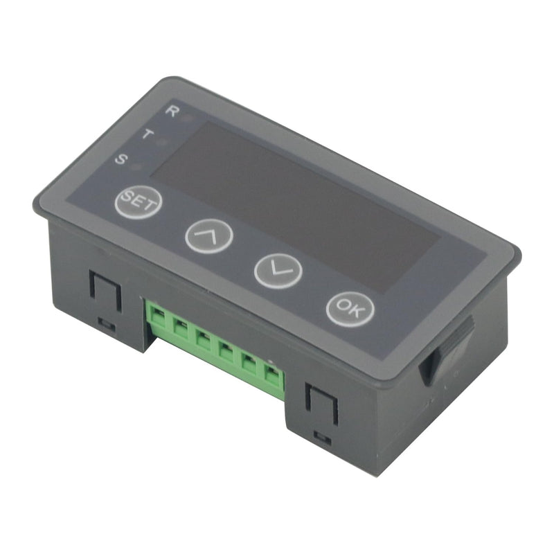 Digital Display Meter 0-10V 0-20mA 2-10V 4-20mA Analog Signal Input Panel Meter Standard/RS485/Relay (Standard Edition) Standard Edition
