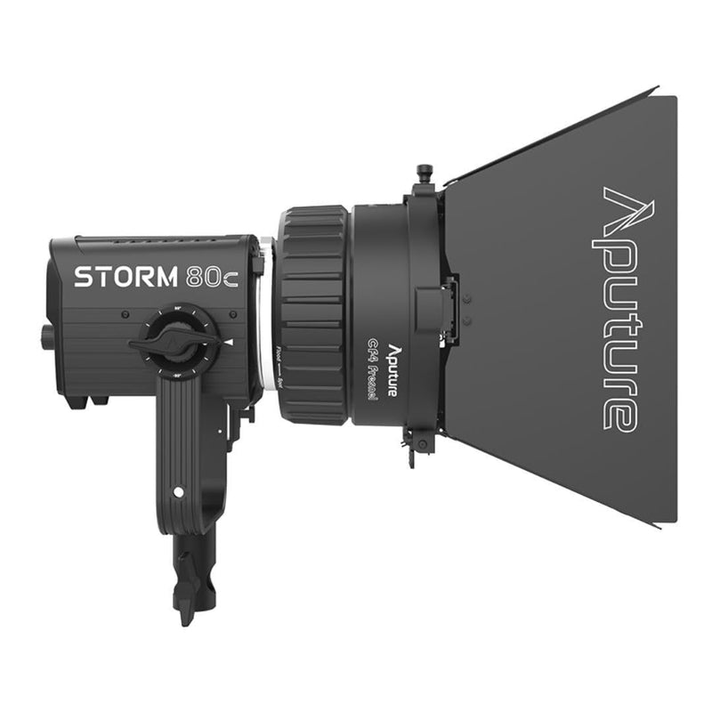 Aputure CF4 Barn Doors for CF4 Fresnel (Not Directly Compatible with Storm 80c) Light Control Attachment for CF4 Fresnel with 8-Leaf Doors