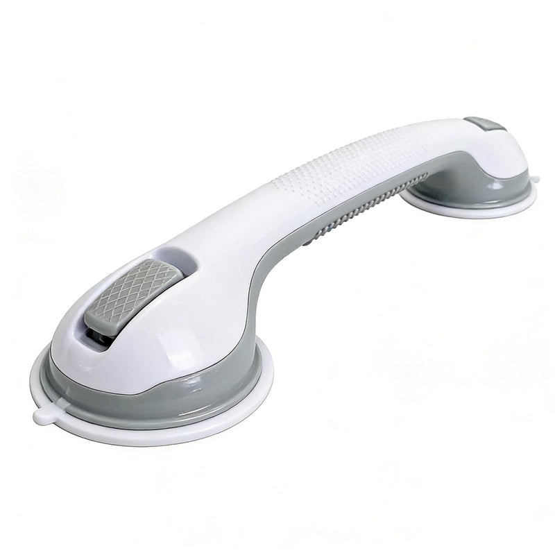 Grab Bars for Shower Handle Shower Grab Bars for Seniors Safety 2 Pcs 16.18 Inch Elderly Suction Cup Bathtubs and Showers Toilet Handles for Elderly Safety Walls Bathroom Tub Handles Hand Rail 2 Set 16.18 Inch Gray