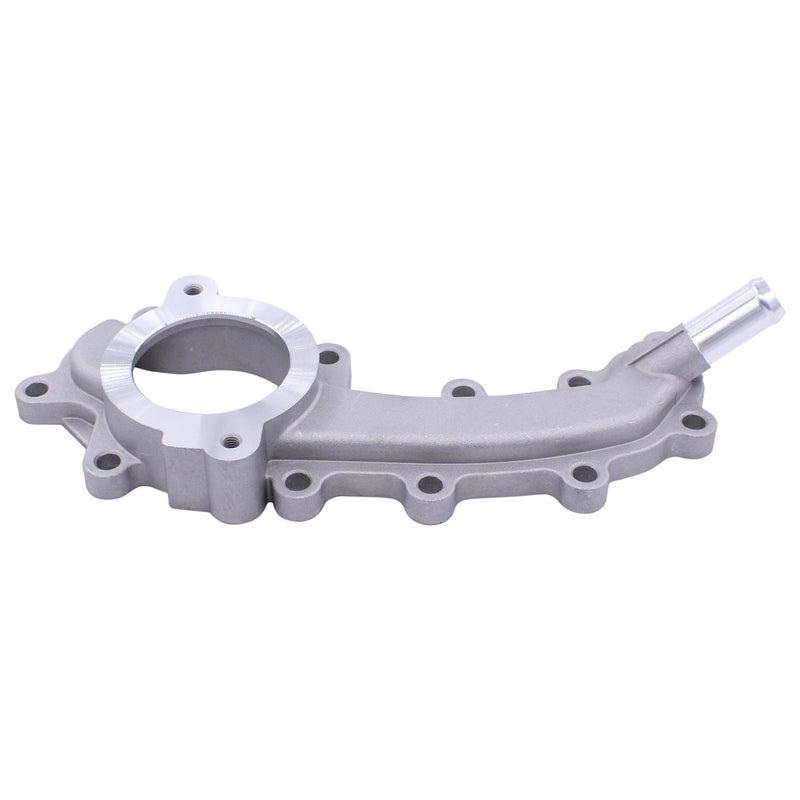 MOTOKU Upgrade Aluminum Thermostat Housing Crossover Coolant Water Outlet with Gasket for Chrysler 300 200 Town & Country Dodge Charger Challenger Durango Ram 1500 Jeep Grand Cherokee 3.6 V6