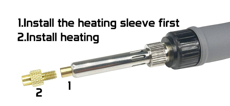 3D Printing Smoothing Tool Kit Modify Finishing Soldering Welding Iron Kit Heat Set Insert Brass Nut