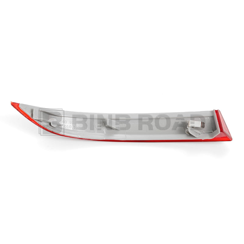 2Pcs Rear Bumper Reflector 63147240997 + 63147240998 Left Right Red Trim Compatible with BMW X5 E70 2009-2013 Left+Right