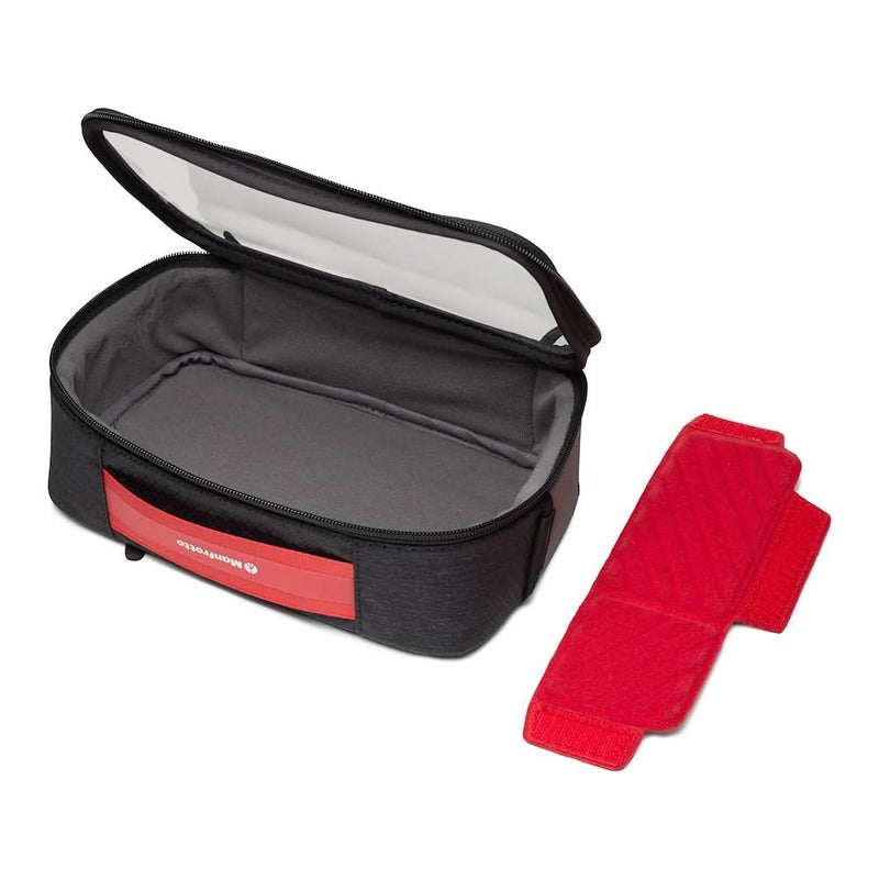 Manfrotto Pro Light Tech Organizer M Camera Accessories Pouch Medium for Batteries Chargers Cables (MB PL-to-M) Medium:External: 9.84 x 3.35 x 6.30" (25 x 8.… Black
