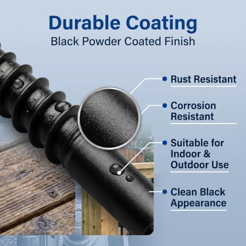 #10 x 1-1/2" Connector Screws Black Joist Hanger Screws Structural Screws