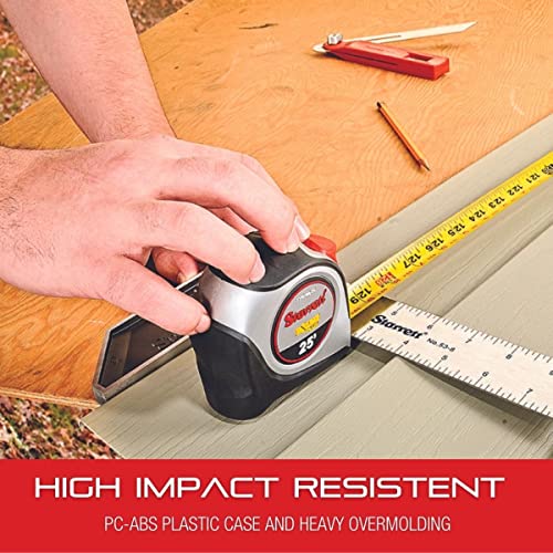 Starrett Exact Plus Tape Measure, 1.06" Width x 16' Length