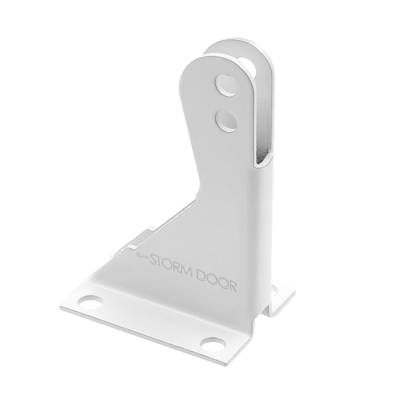 Prime-Line K 55002 Storm and Screen Door Closer Heavy Duty Torsion Bar with Jamb Bracket Set, White (Single Pack)