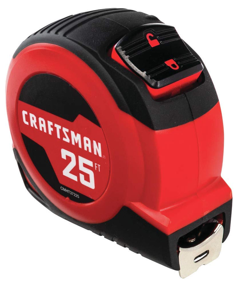 CRAFTSMAN Hammer, Fiberglass, 16 oz. with Tape Measure, Self-Lock, 25-Foot and Torpedo Level, 9-Inch (CMHT51398, CMHT37225S & CMHT82390) Home Owner Basic Tool Bundle