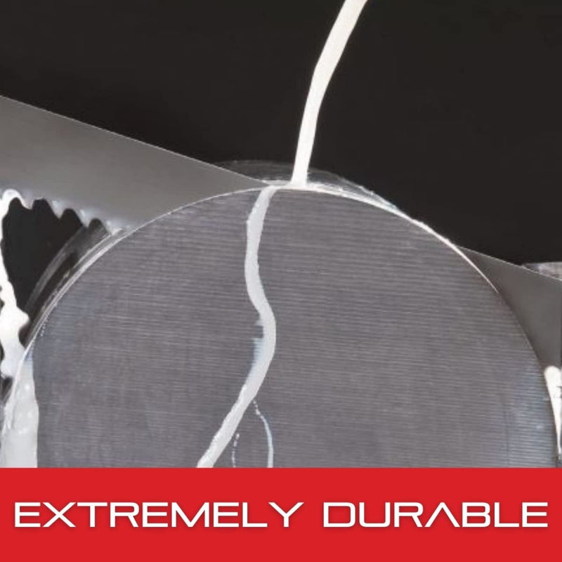 Starrett Intenss PRO Bi-Metal Band Saw Blade with M42 HSS Cutting Edge - Ideal for Intensive Production Cutting in Ferrous/Non-Ferrous Metals - 7 Ft. 9", 3/4 x .035 x 6-10/P - 99206-07-09 93" L x 3/4" W