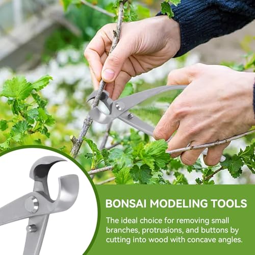 Bonsai Tools Concave Cutter Knob Cutter 180 mm BonsaiCutters Branch Cutter Bonsai Scissor Tree Clippers Pruning BonsaiTrimmer Gardening Tools