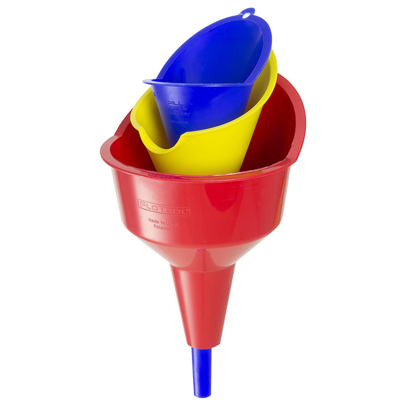 FloTool 10714MX3 Super Funnel Trio Pack of 1