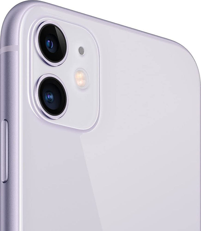 Original Rear Back Glass Replacement Compatible with iPhone 11 6.1 inches All Carriers with Pre-Installed Adhesive and Repair Tool (Purple, iPhone 11)