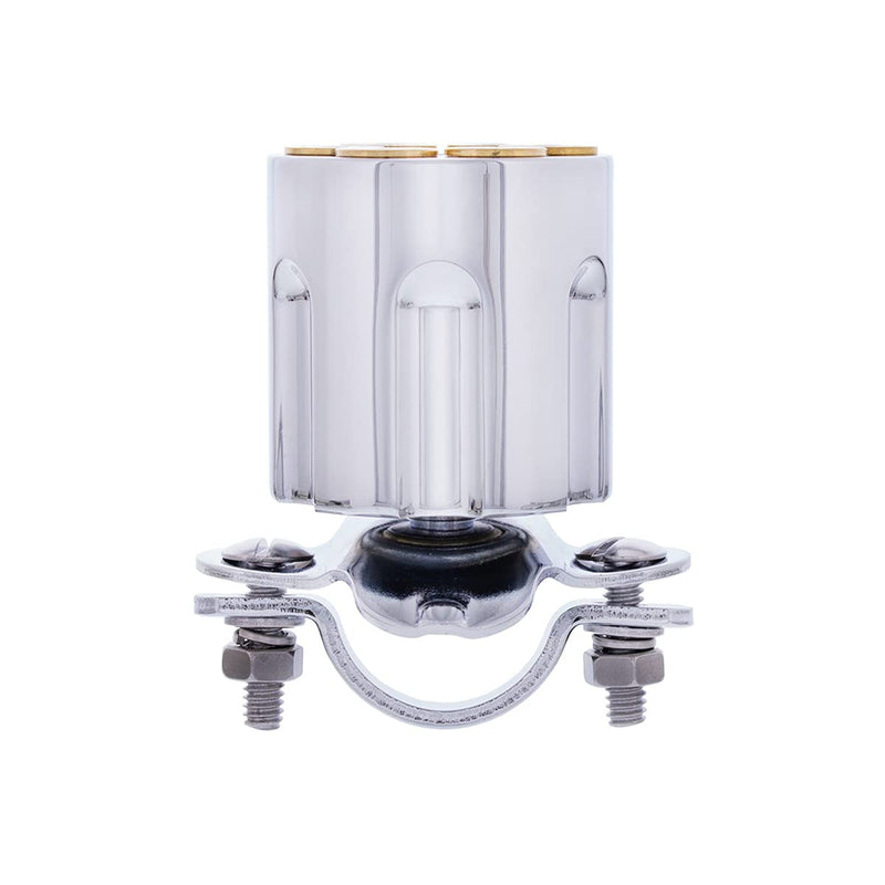 United Pacific 70106 Heavy Duty Aluminum Gun Cylinder Steering Wheel Spinner for Trucks & Heavy Equipment, Reduce Effort & Fatigue - ONE Wheel Spinner