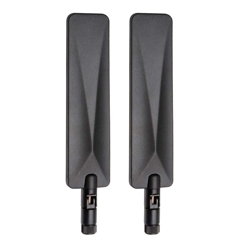 Bingfu 4G LTE Cellular Trail Game Camera Antenna 9dBi RP-SMA Male (10-Pack) Compatible with Spypoint Stealth Cam Tactacam Cuddeback Camera Wireless Router Security Camera [RP-SMA]-Male Antenna (10-Pack)