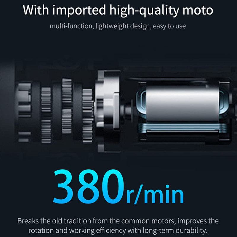 Mini Electric Screwdriver Small Portable Cordless Rechargeable with High Precision Torque Adjustable 24 Bits for Iphone Ipad Watch Camera Laptop Smartphone Macbook